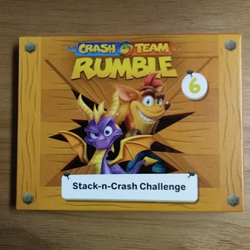 McDonald's 2023 Crash Bandicoot #6 Stack-n-Crash Challenge